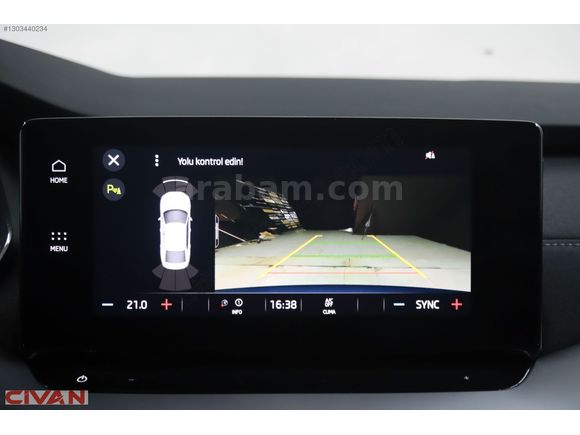 CİVAN 2022 OCTAVİA 1.5 TSI-PREMIUM-HAYALET-KEYLESS-PARK ASSIST