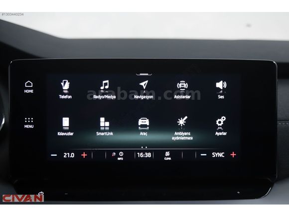 CİVAN 2022 OCTAVİA 1.5 TSI-PREMIUM-HAYALET-KEYLESS-PARK ASSIST