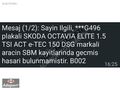 2021 Model Tam Bakımlı Kazasız Boyasız Octavia 1.5 e-Tech Elite
