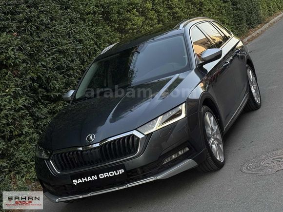 BOYASIZ HATASIZ 2022 OCTAVİA SCOUT 72.000 KM'DE SERVİS BAKIMLI