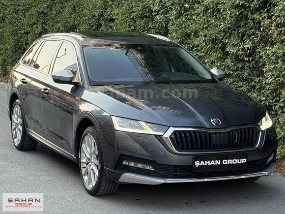 BOYASIZ HATASIZ 2022 OCTAVİA SCOUT 72.000 KM'DE SERVİS BAKIMLI