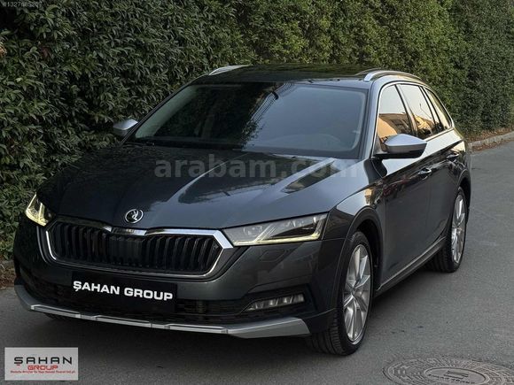 BOYASIZ HATASIZ 2022 OCTAVİA SCOUT 72.000 KM'DE SERVİS BAKIMLI