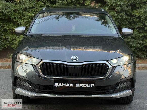 BOYASIZ HATASIZ 2022 OCTAVİA SCOUT 72.000 KM'DE SERVİS BAKIMLI