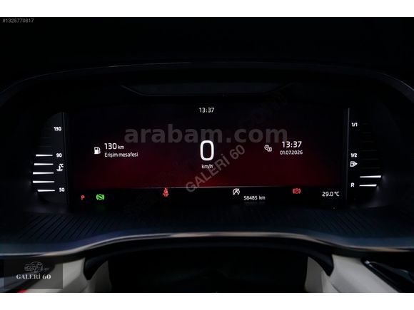 HATASIZ/BOYASIZ/2021/OCTAVİA 1.5 e-Tec Premium 58.000KM/MAVİ+BEJ