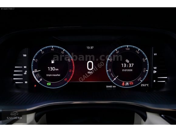 HATASIZ/BOYASIZ/2021/OCTAVİA 1.5 e-Tec Premium 58.000KM/MAVİ+BEJ