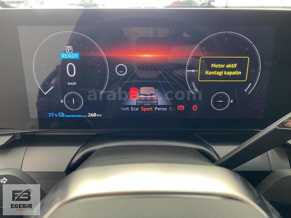 EGEBİR OTO /2024 MEGANE E-TECH İCONİC/TAM DOLU/HATASIZ/ÇİFT RENK