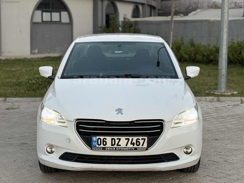 Galeriden Peugeot 301 1.6 HDi Active 2013 Model Antalya 279.000 km Beyaz