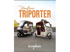 Moto Motto'dan KIMMI Triporter, Vade FARKSIZ 8 TAKSİT FIRSATIYLA
