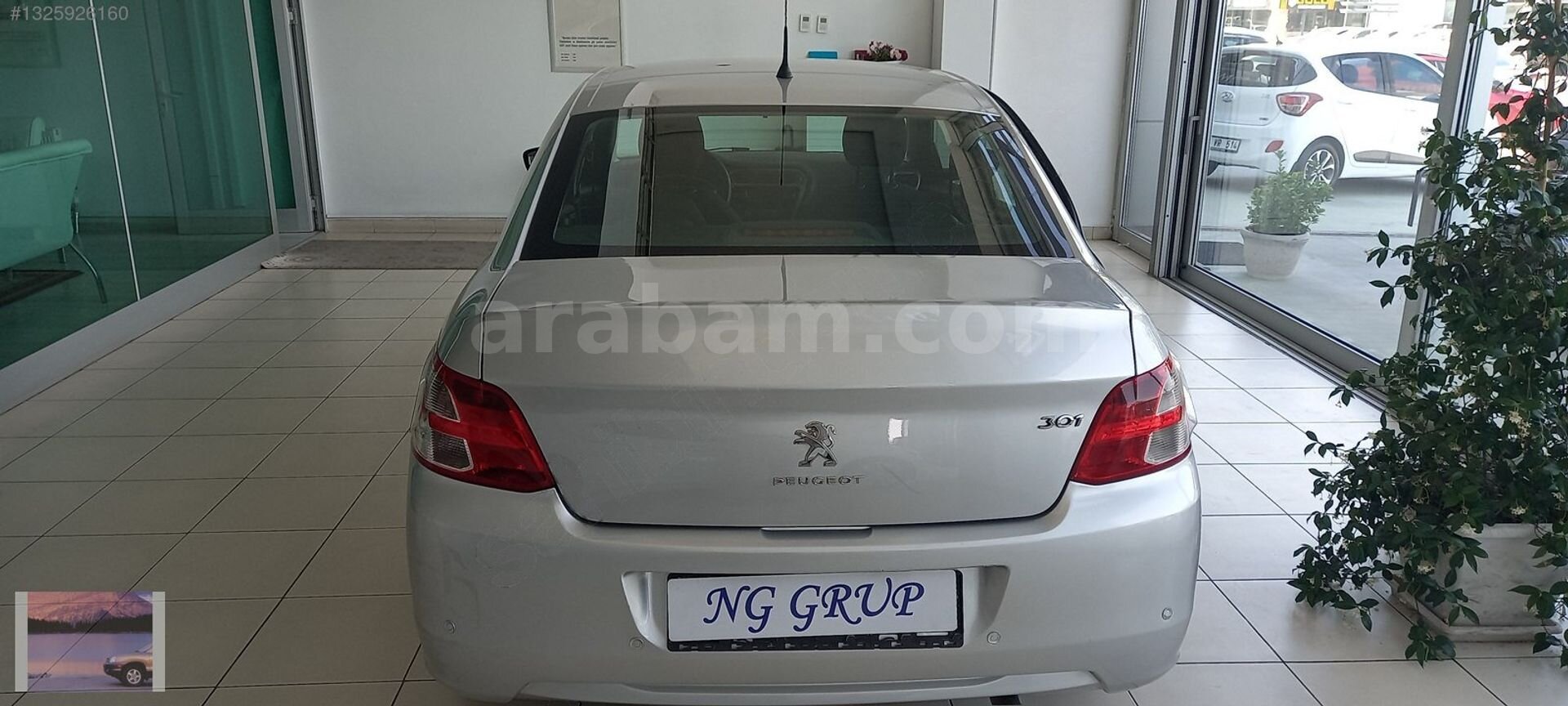 2016 MODEL ORJİNAL PEJO 301 6