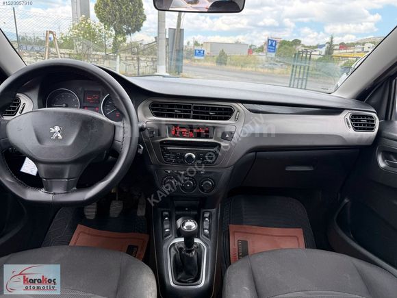 2017 PEUGEOT 301 1.6 HDİ ACTİVE DEĞİŞENSİZ BOYASIZ 185 BİNDE