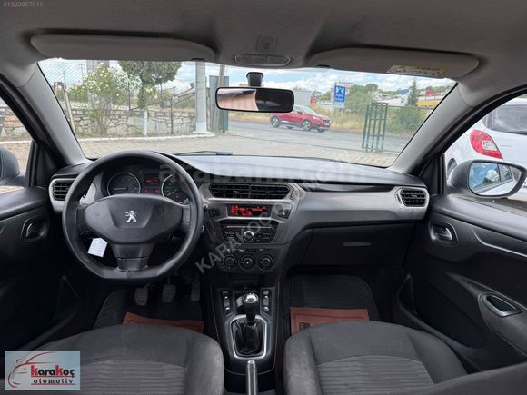 2017 PEUGEOT 301 1.6 HDİ ACTİVE DEĞİŞENSİZ BOYASIZ 185 BİNDE