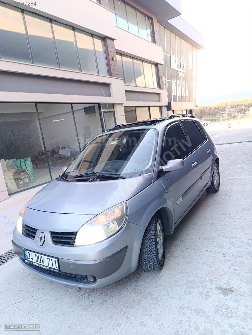 Galeriden Renault Scenic 1.6 Privilege 2006 Model Tekirdağ 191.000 km Gri 1