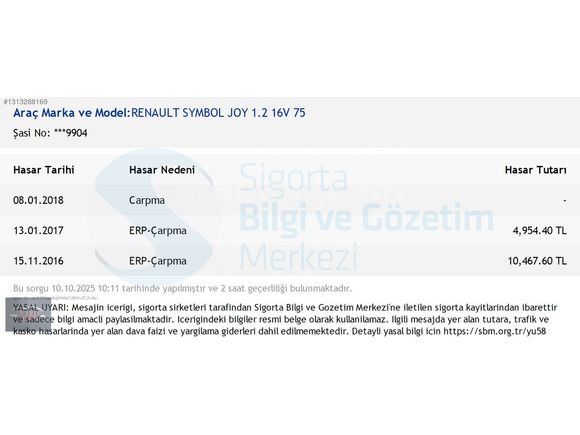 BARIŞ MOTOR'S'dan SYMBOL 1.2 JOY