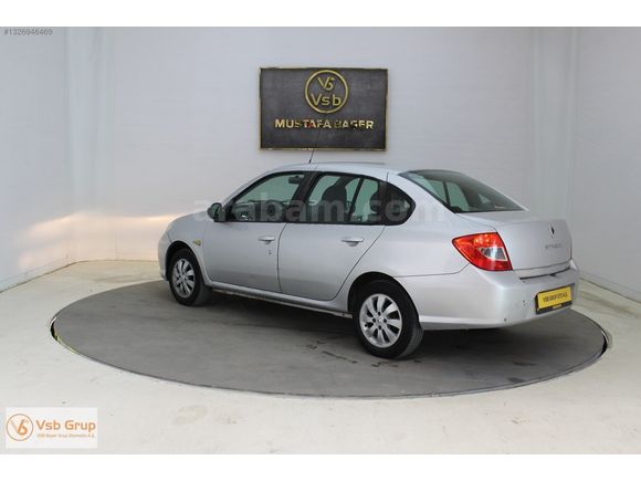 VSB RENPAŞ'TAN 2012 MODEL RENAULT SYMBOL 1.2 EXPRESSION KDV %20