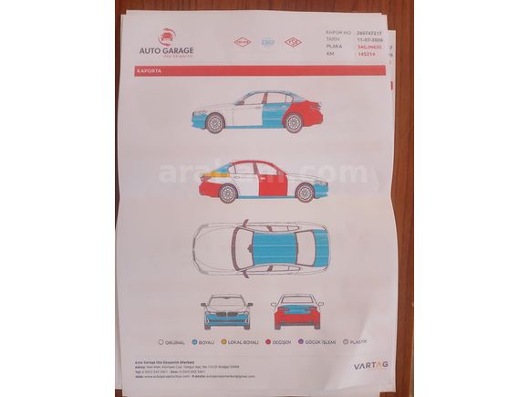 Sahibinden Toyota Corolla 1.4 D-4D Touch 2018 Model 