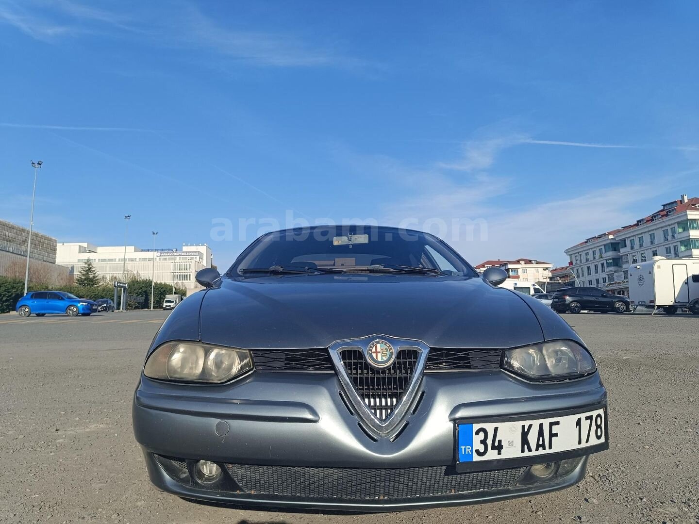 Sahibinden Alfa Romeo 156 1.6 TS 2001 Model İstanbul 320.000 km Gri (metalik) 4