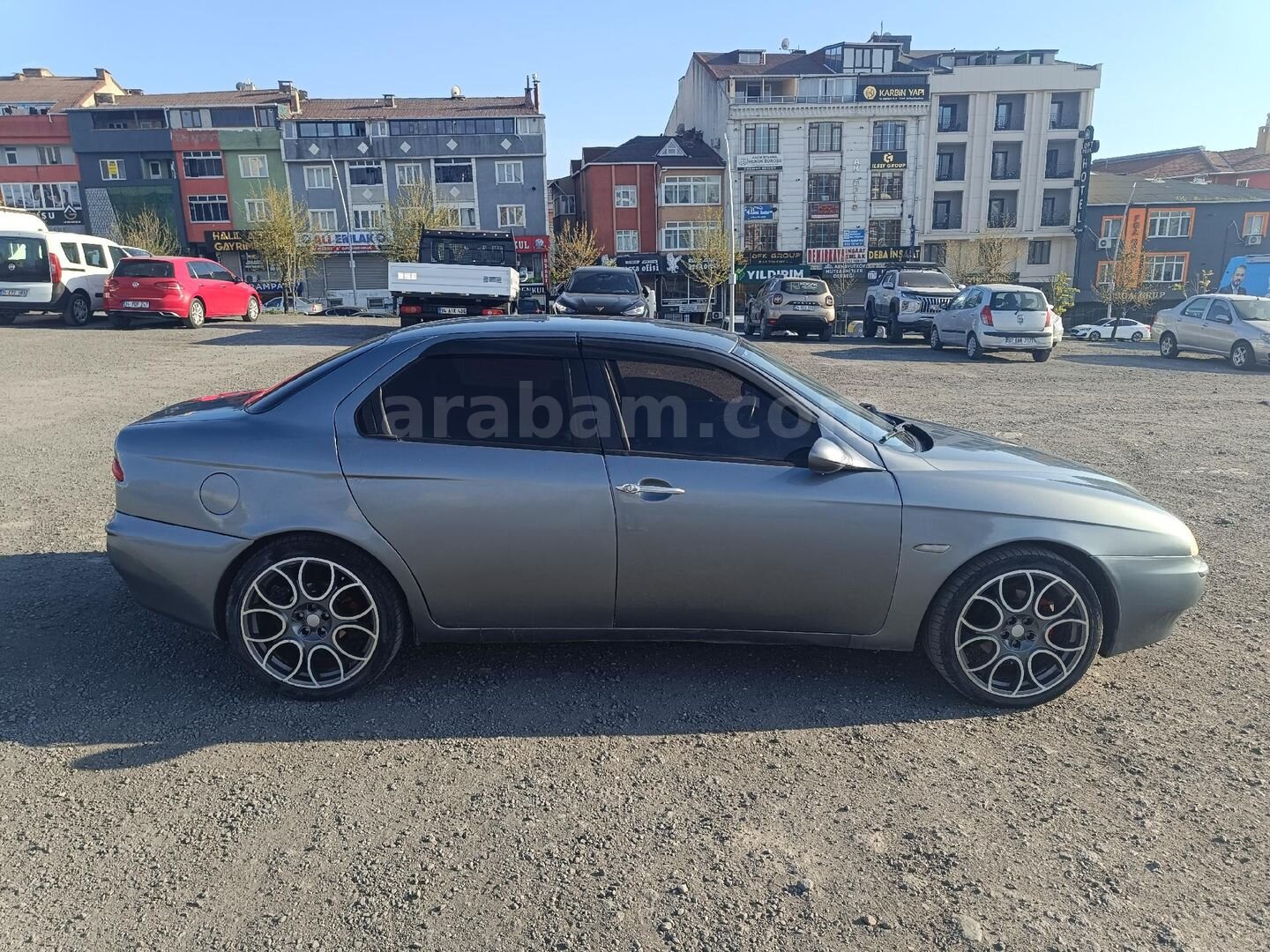 Sahibinden Alfa Romeo 156 1.6 TS 2001 Model İstanbul 320.000 km Gri (metalik) 3