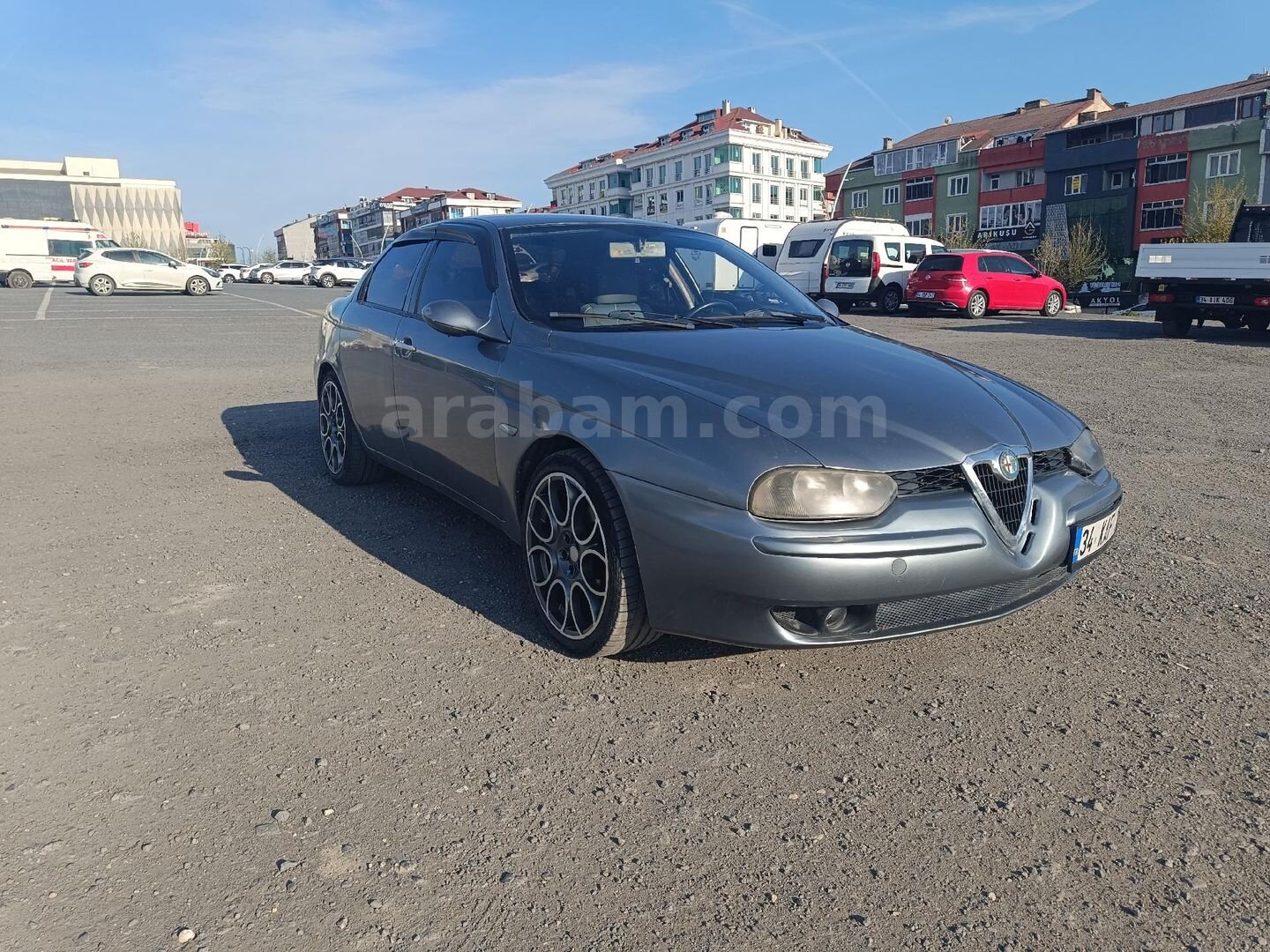 Sahibinden Alfa Romeo 156 1.6 TS 2001 Model İstanbul 320.000 km Gri (metalik) 2