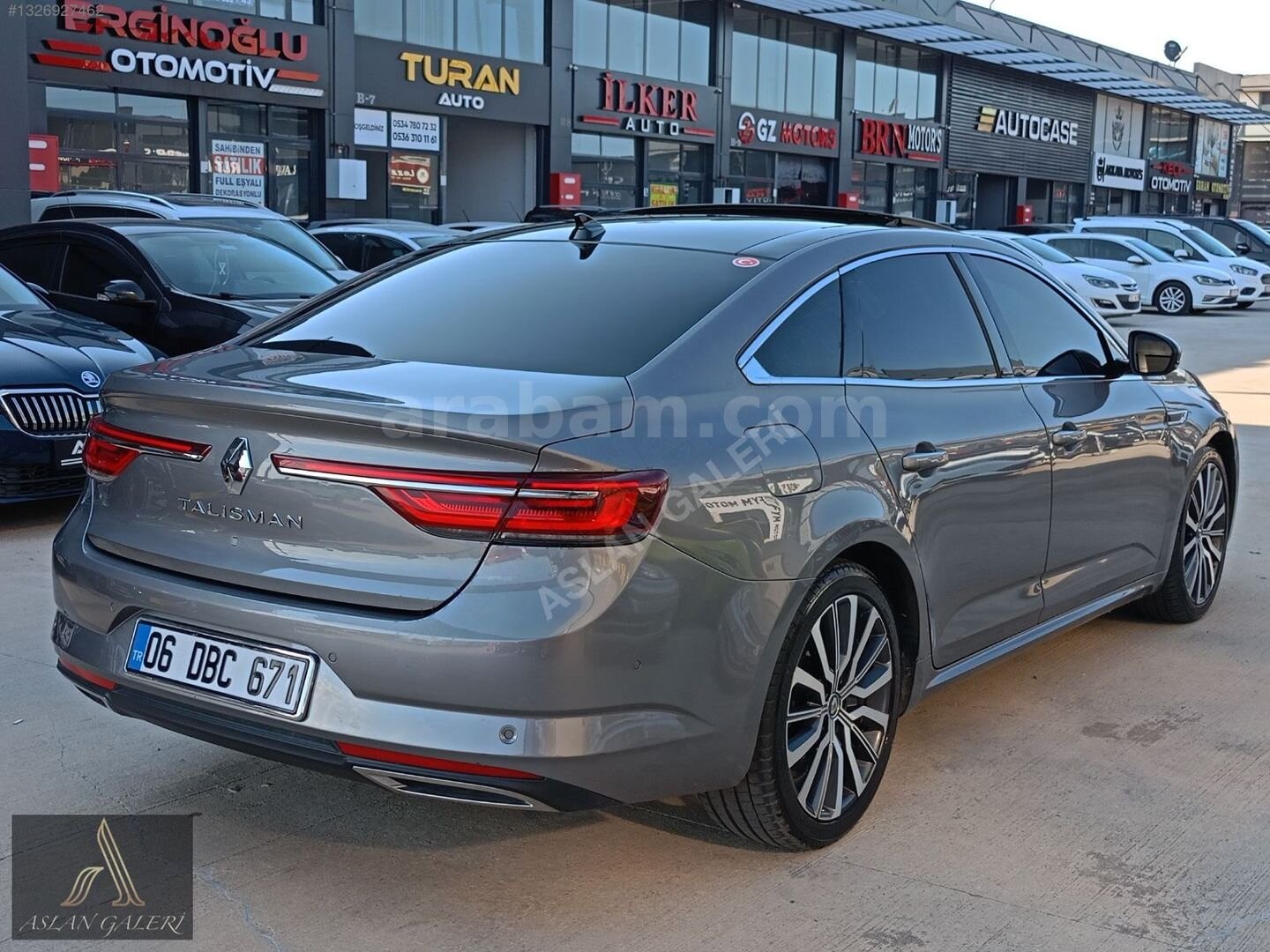 Galeriden Renault Talisman 1.3 Tce Icon 2022 Model Tekirdağ 123.000 km Gri 7