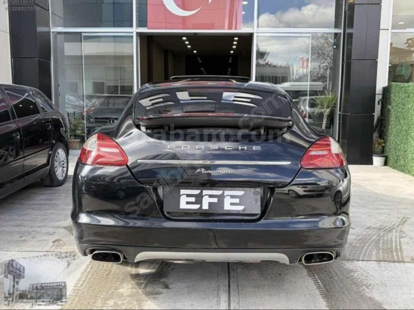 Galeriden Porsche Panamera Diesel 2012 Model Ankara 220.000 km Siyah 4