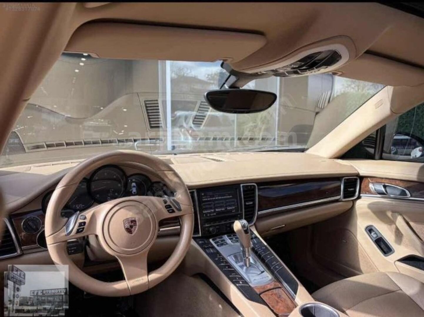Galeriden Porsche Panamera Diesel 2012 Model Ankara 220.000 km Siyah 7