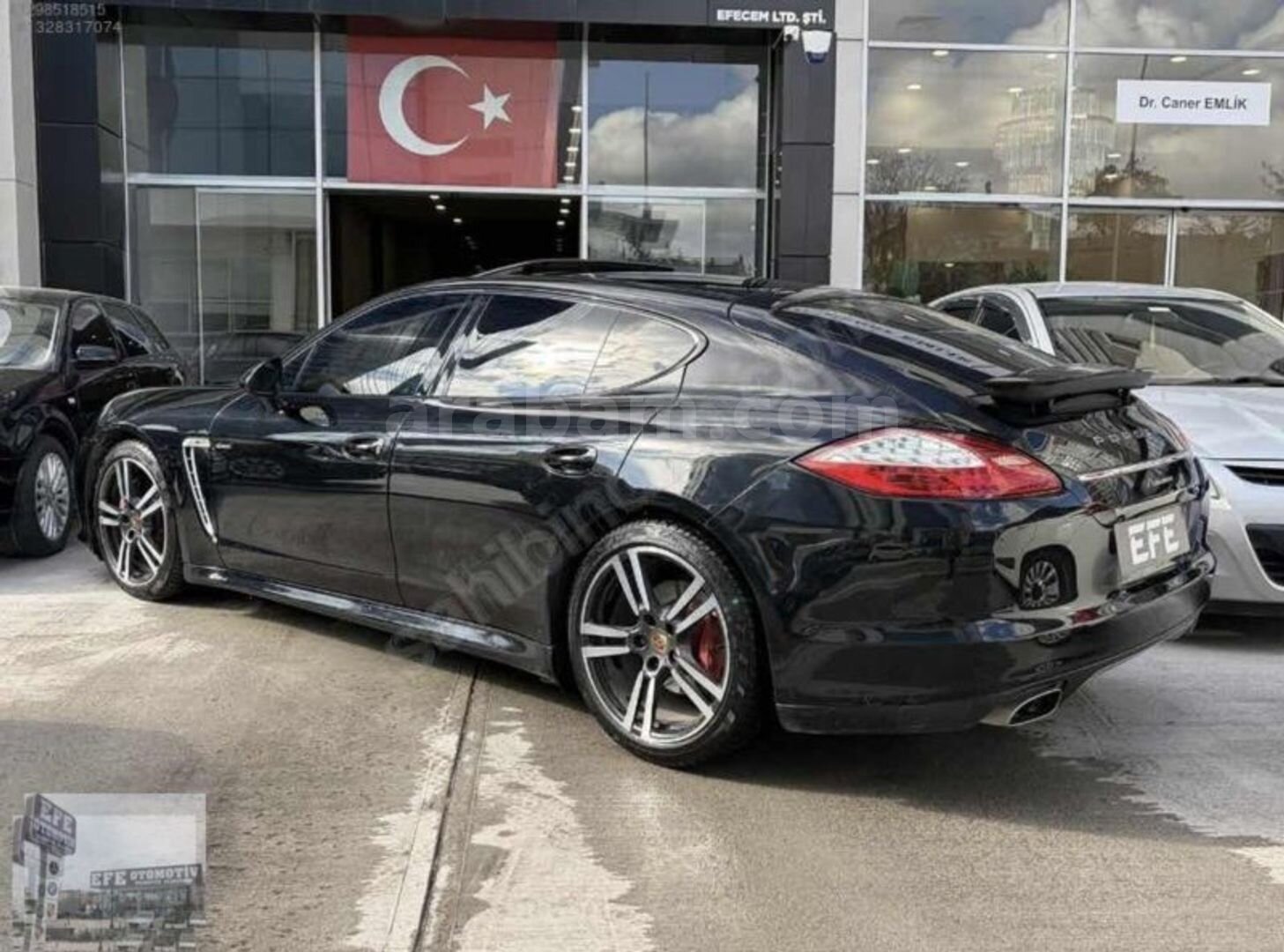 Galeriden Porsche Panamera Diesel 2012 Model Ankara 220.000 km Siyah 6