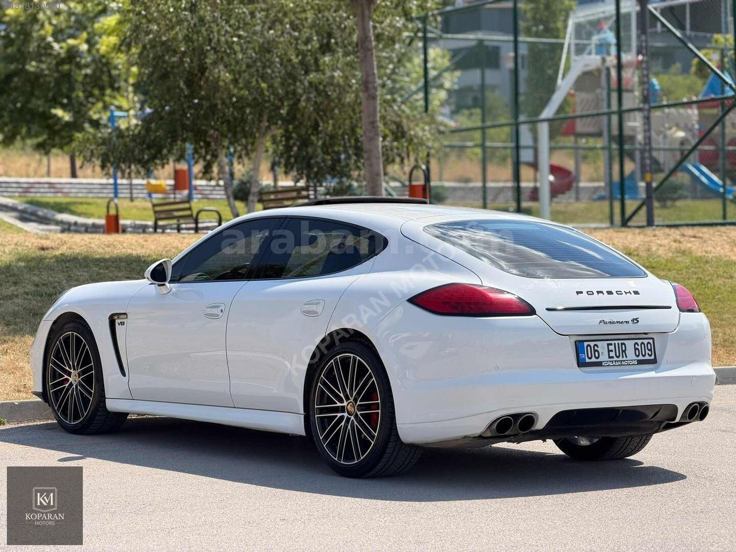 Galeriden Porsche Panamera 4S 2010 Model Ankara 303.000 km Beyaz 7