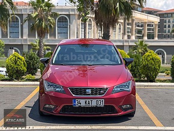 ATACARS 2013 SEAT LEON 1.6TDİ OPSİYON DESİRE RED/FR JANT/LED FAR