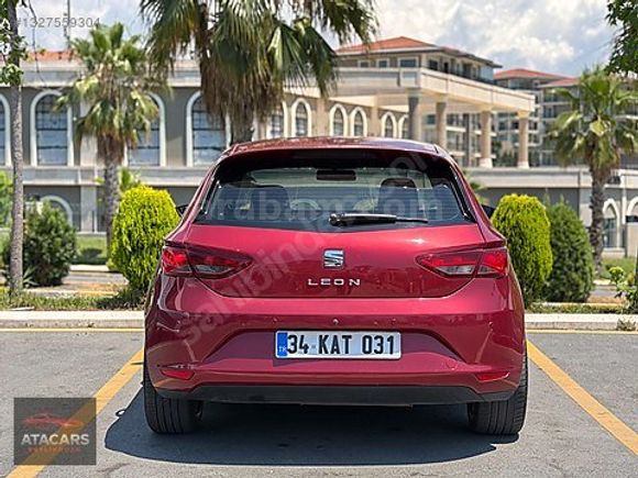ATACARS 2013 SEAT LEON 1.6TDİ OPSİYON DESİRE RED/FR JANT/LED FAR
