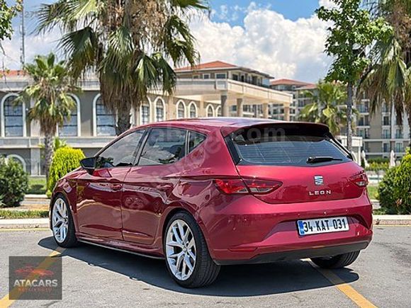 ATACARS 2013 SEAT LEON 1.6TDİ OPSİYON DESİRE RED/FR JANT/LED FAR