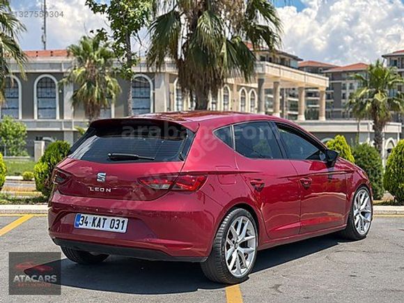 ATACARS 2013 SEAT LEON 1.6TDİ OPSİYON DESİRE RED/FR JANT/LED FAR