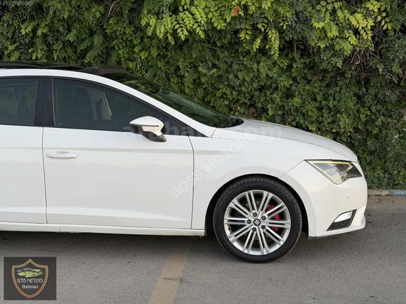 BOSS MOTORS 2016 LEON 1.6 TDİ STYLE DSG CAM TAVAN + LED FAR