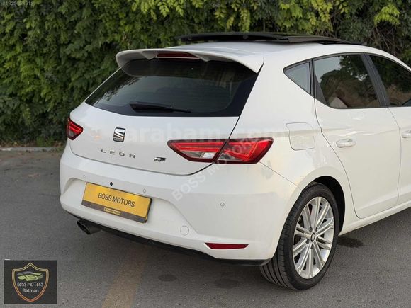 BOSS MOTORS 2016 LEON 1.6 TDİ STYLE DSG CAM TAVAN + LED FAR
