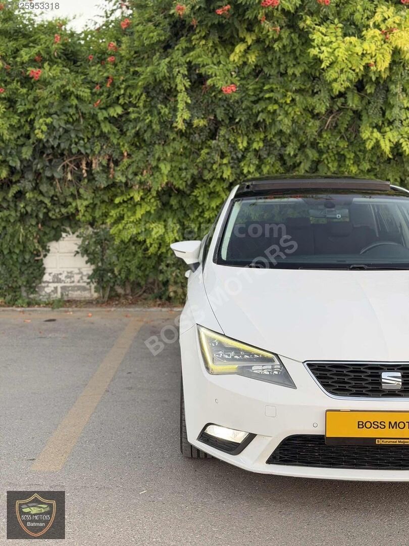 Galeriden Seat Leon 1.6 TDI Style 2016 Model Batman 237.000 km Beyaz 7