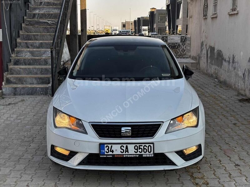 Galeriden Seat Leon 1.6 TDI Style 2017 Model Mardin 285.000 km Beyaz