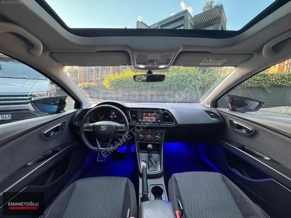 2016 SEAT LEON 1.6 TDI DSG CAM TAVAN