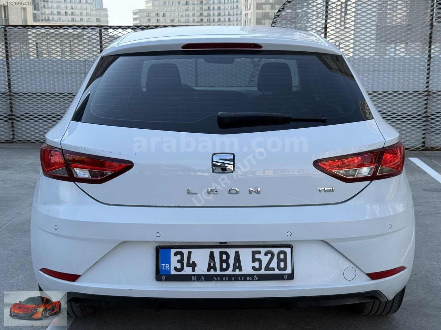 Galeriden Seat Leon 1.6 TDI Style 2017 Model İstanbul 155.000 km Beyaz 7