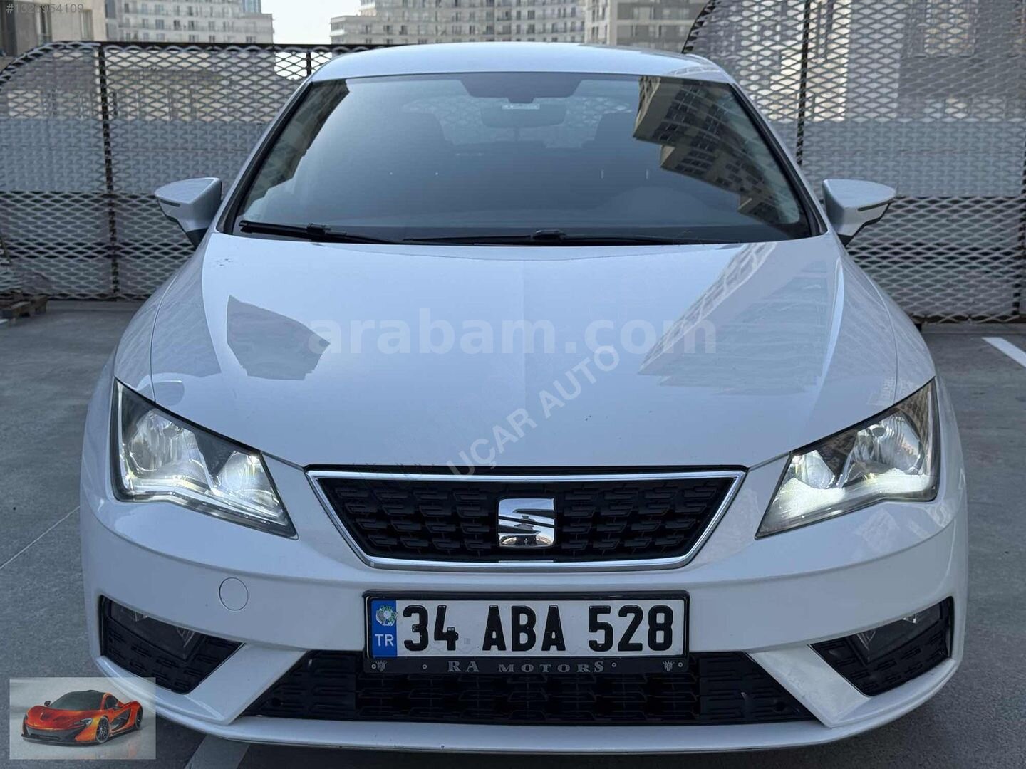 Galeriden Seat Leon 1.6 TDI Style 2017 Model İstanbul 155.000 km Beyaz 3