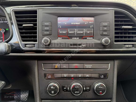2016 SEAT LEON 1.6 TDI STYLE CAM TAVAN HATASIZ TRAMERSİZ