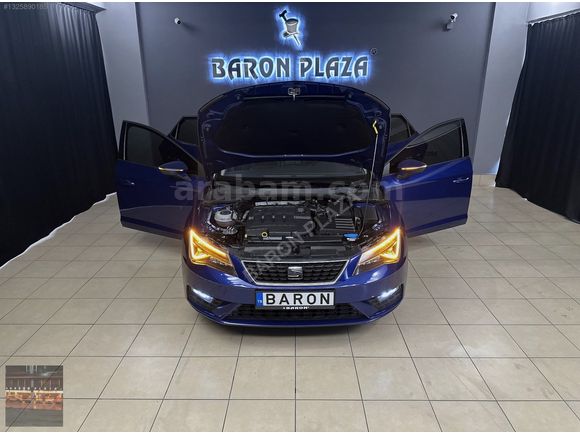 Baron'dan 2017 seat leon 1.6 tdi style dsg cam tavan led boyasız