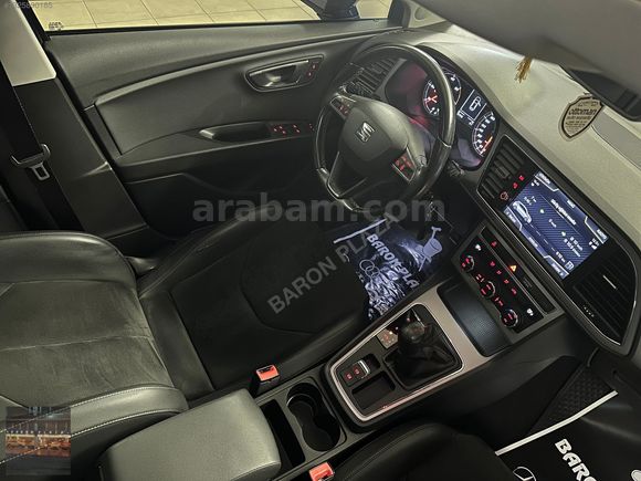 Baron'dan 2017 seat leon 1.6 tdi style dsg cam tavan led boyasız