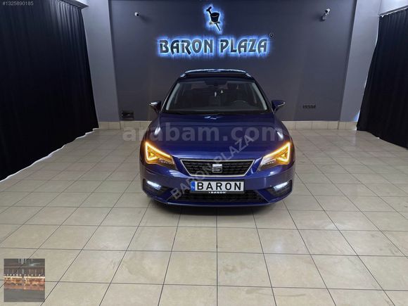Baron'dan 2017 seat leon 1.6 tdi style dsg cam tavan led boyasız