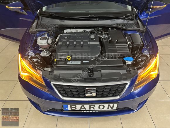 Baron'dan 2017 seat leon 1.6 tdi style dsg cam tavan led boyasız