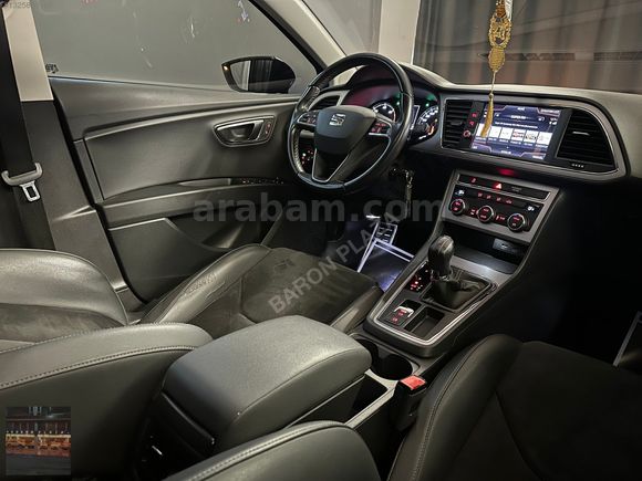 Baron'dan 2017 seat leon 1.6 tdi style dsg cam tavan led boyasız