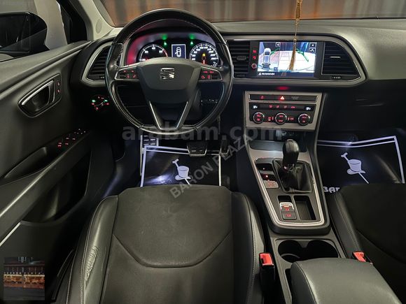 Baron'dan 2017 seat leon 1.6 tdi style dsg cam tavan led boyasız