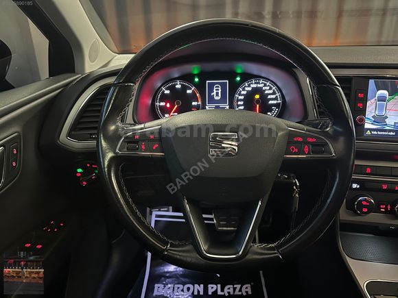 Baron'dan 2017 seat leon 1.6 tdi style dsg cam tavan led boyasız