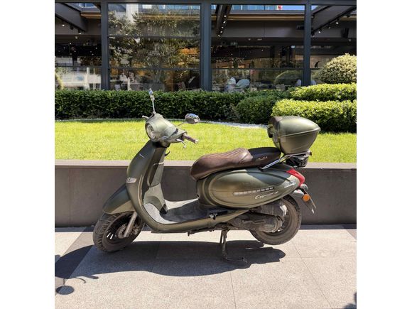 BAKIMLI VE TEMİZ KULLANILMIŞ 80cc YEŞİL CAPPUCCINO 
