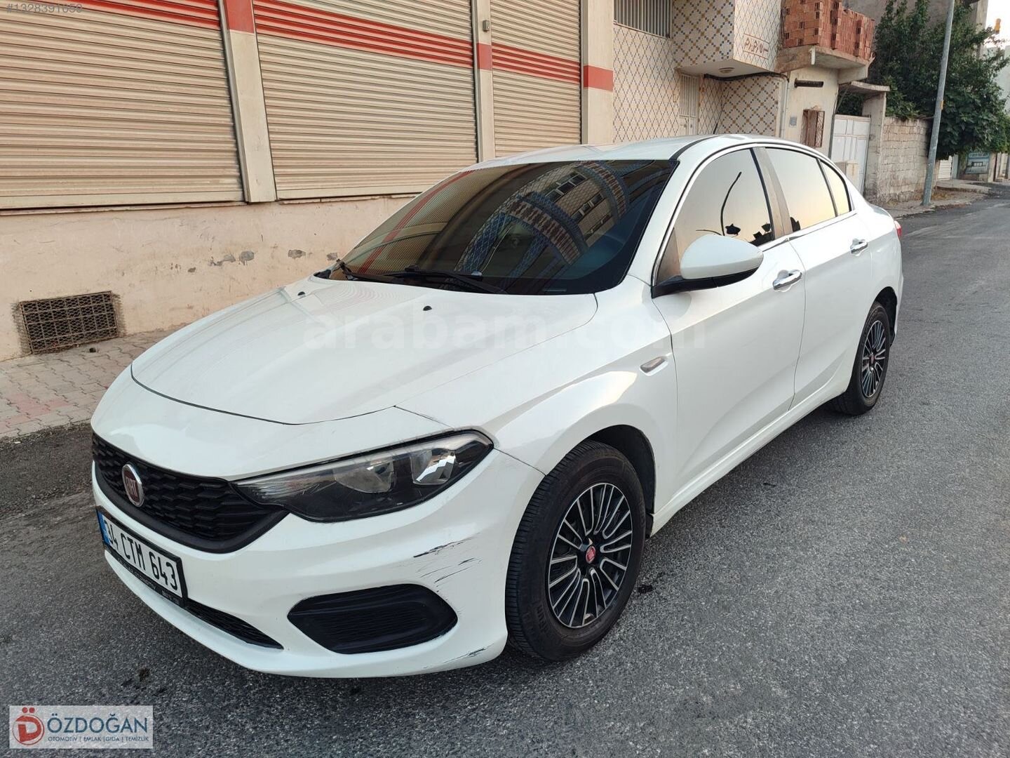 Galeriden Fiat Egea 1.3 Multijet Easy 2020 Model Mardin 180.000 km Beyaz 3