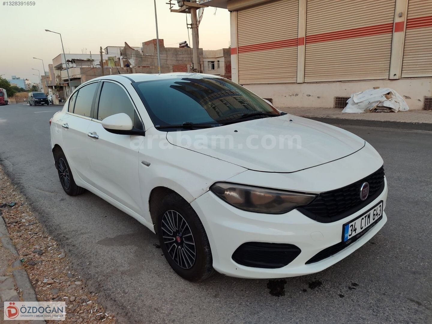 Galeriden Fiat Egea 1.3 Multijet Easy 2020 Model Mardin 180.000 km Beyaz 2