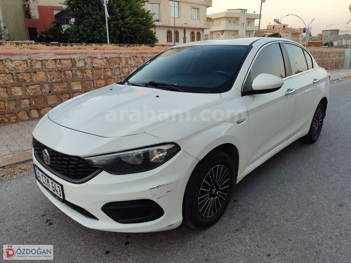 Galeriden Fiat Egea 1.3 Multijet Easy 2020 Model Mardin 180.000 km Beyaz 4